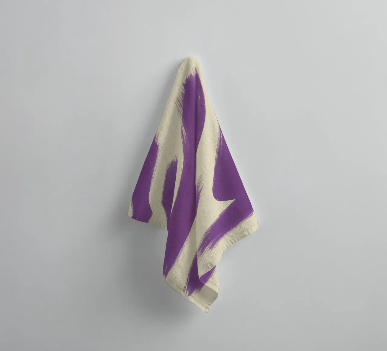 Espressione in viola asciugamano da bagno da SMPLE