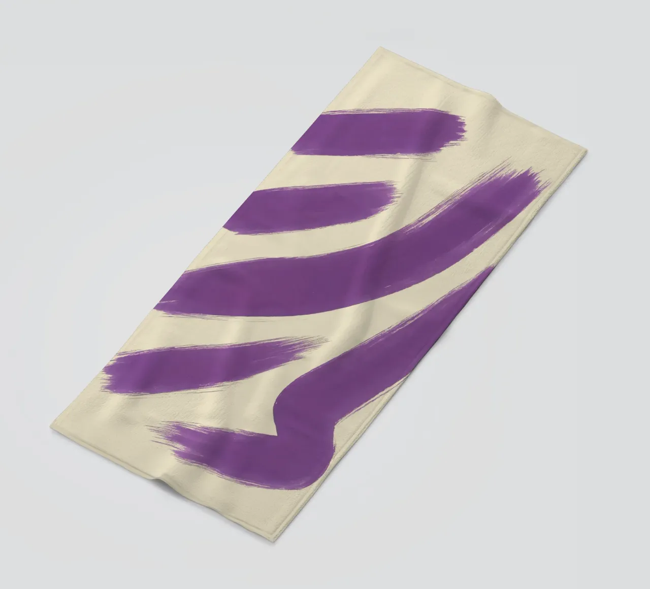 Espressione in viola telo mare da SMPLE