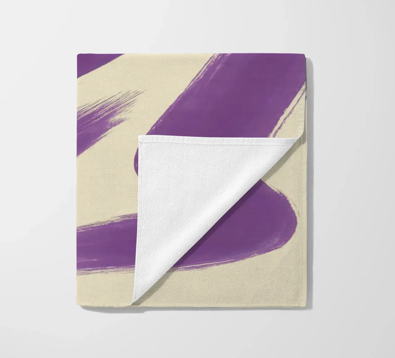 Espressione in viola telo mare da SMPLE