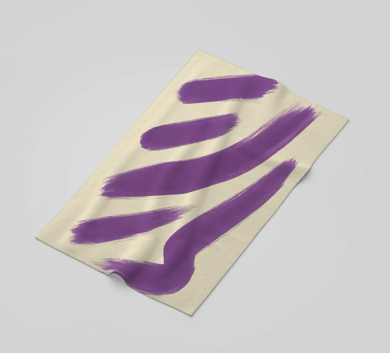 Espressione in viola telo mare da SMPLE