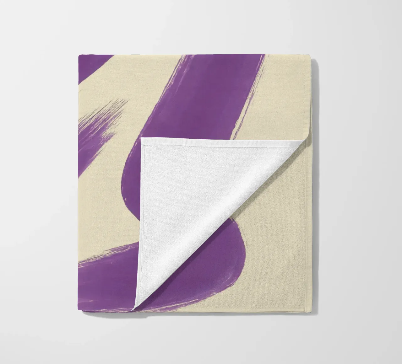 Espressione in viola telo mare da SMPLE