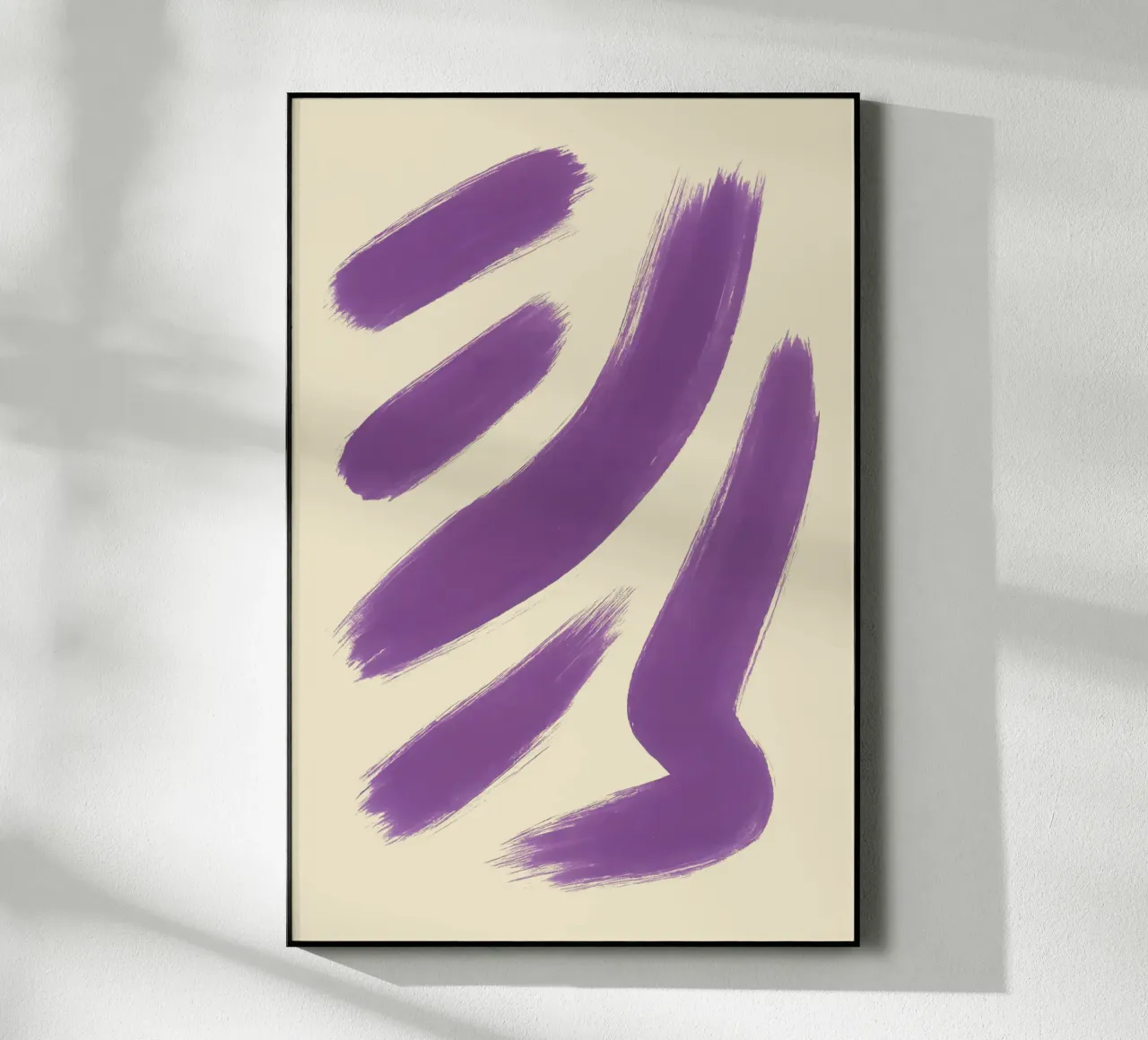 Espressione in viola plexiglass da SMPLE