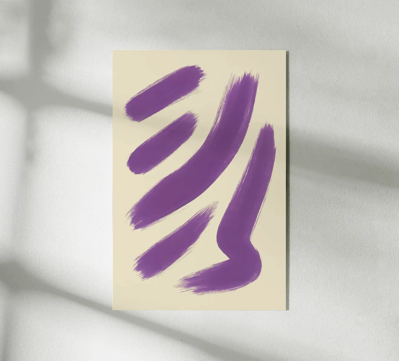 Espressione in viola plexiglass da SMPLE