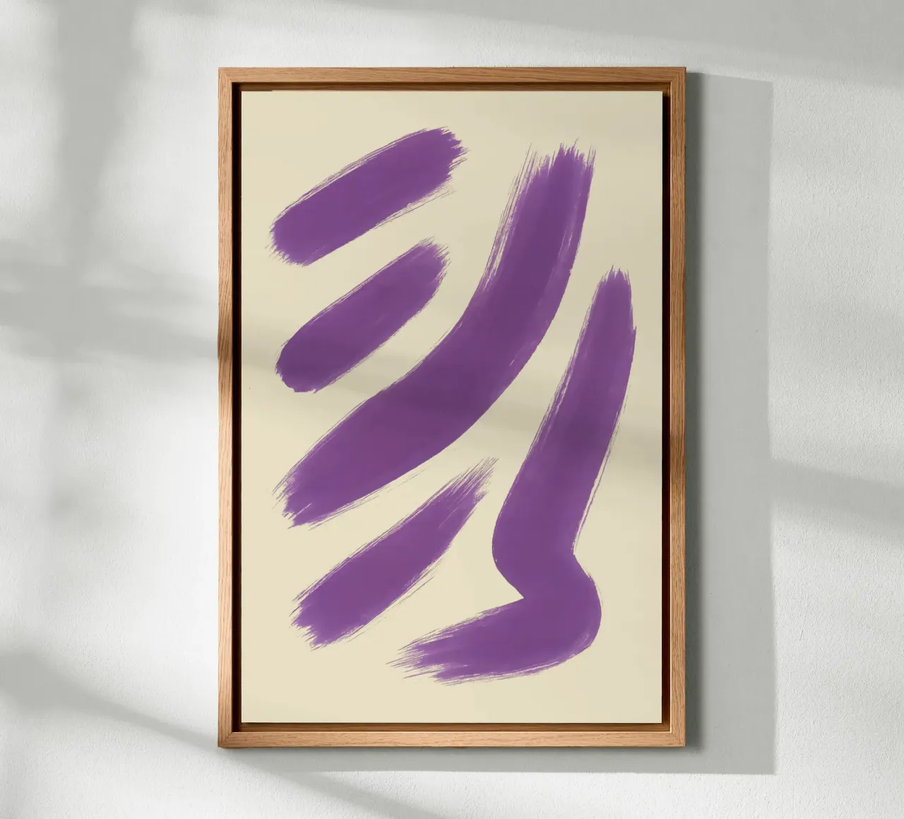 Espressione in viola tela da SMPLE