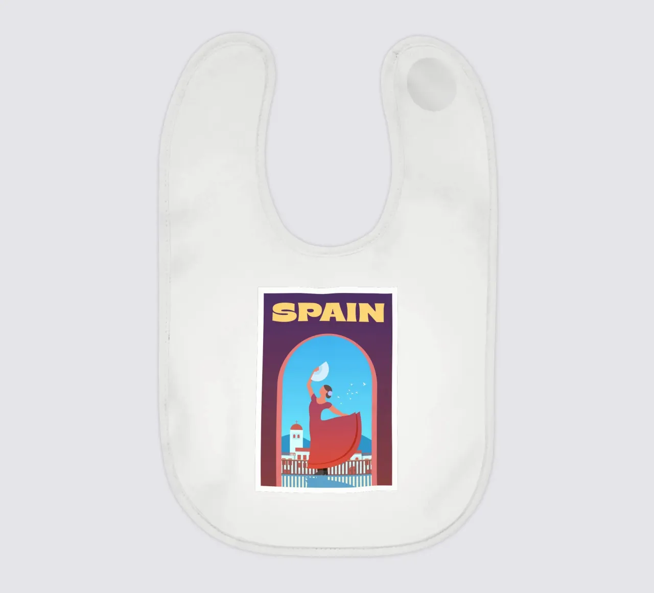 Spanien Babylätzchen von Wanderlust Vibes