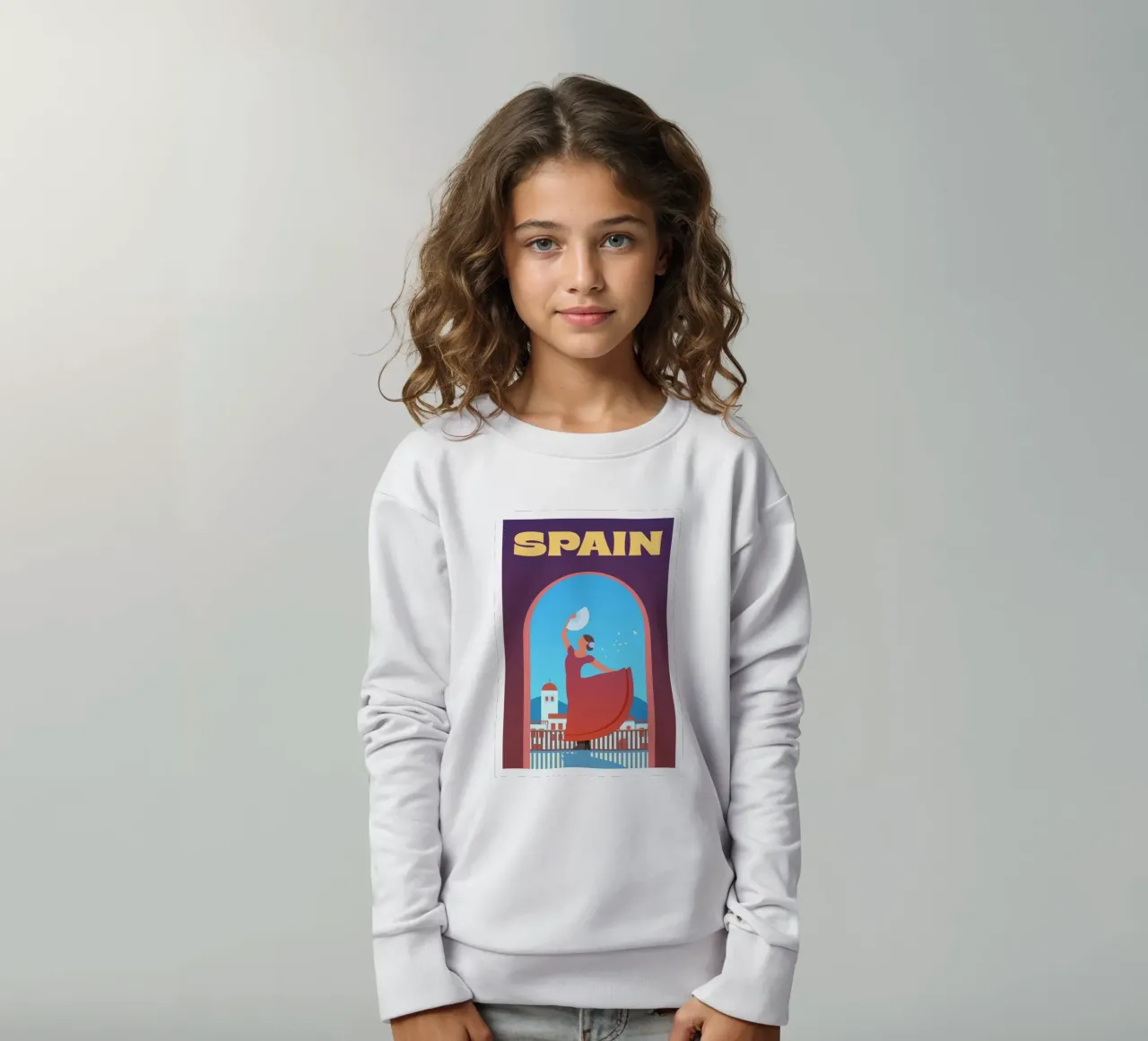 Spagna felpa bambino da Wanderlust Vibes