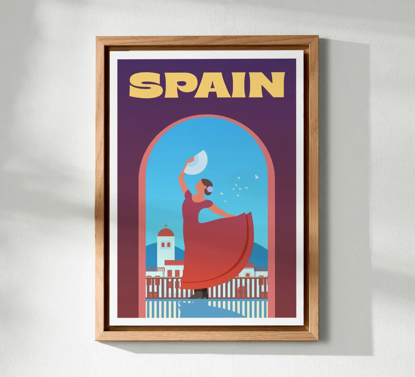 Spagna alluminio dibond da Wanderlust Vibes