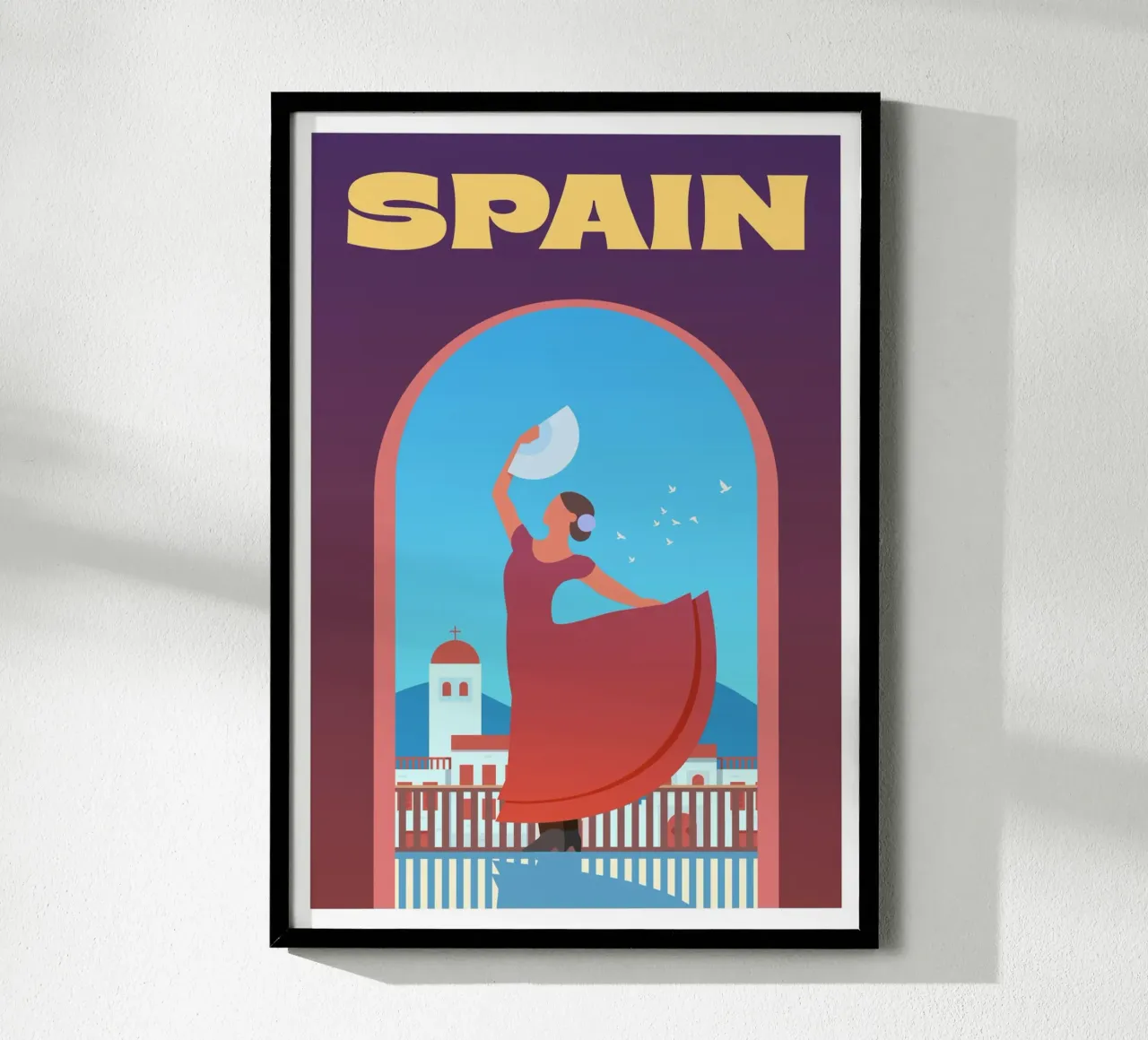 Spain poster by Wanderlust Vibes