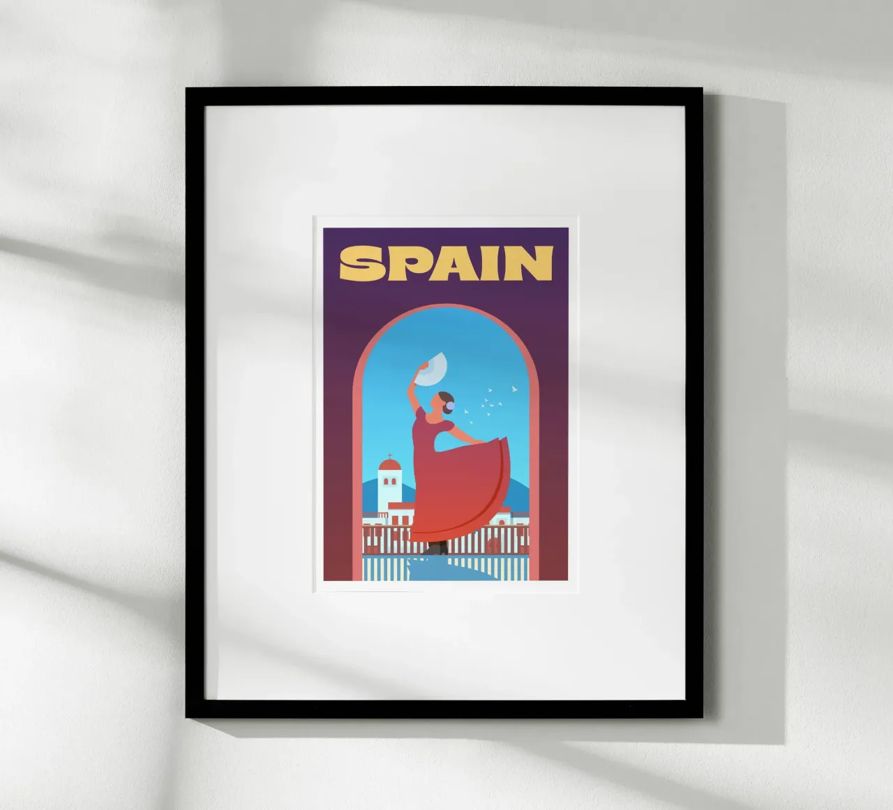 Spain poster by Wanderlust Vibes