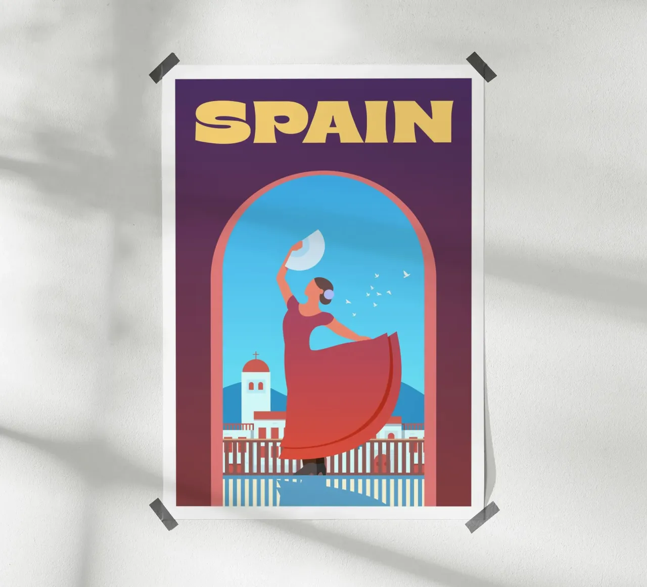 Spain poster by Wanderlust Vibes