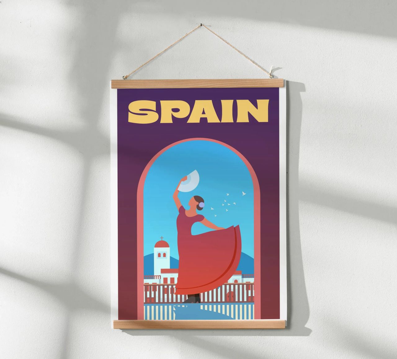 Spain poster by Wanderlust Vibes