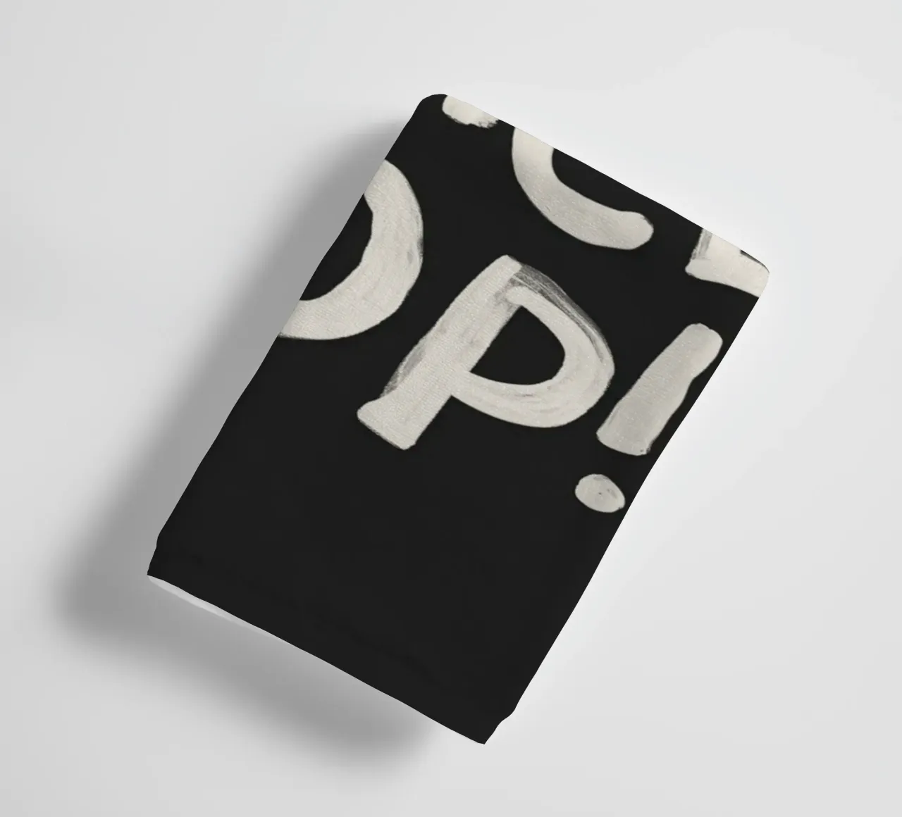 Have a Nice Poop Funny Sarcastic Typography Print Design towel by THE MOTIVATED TYPE