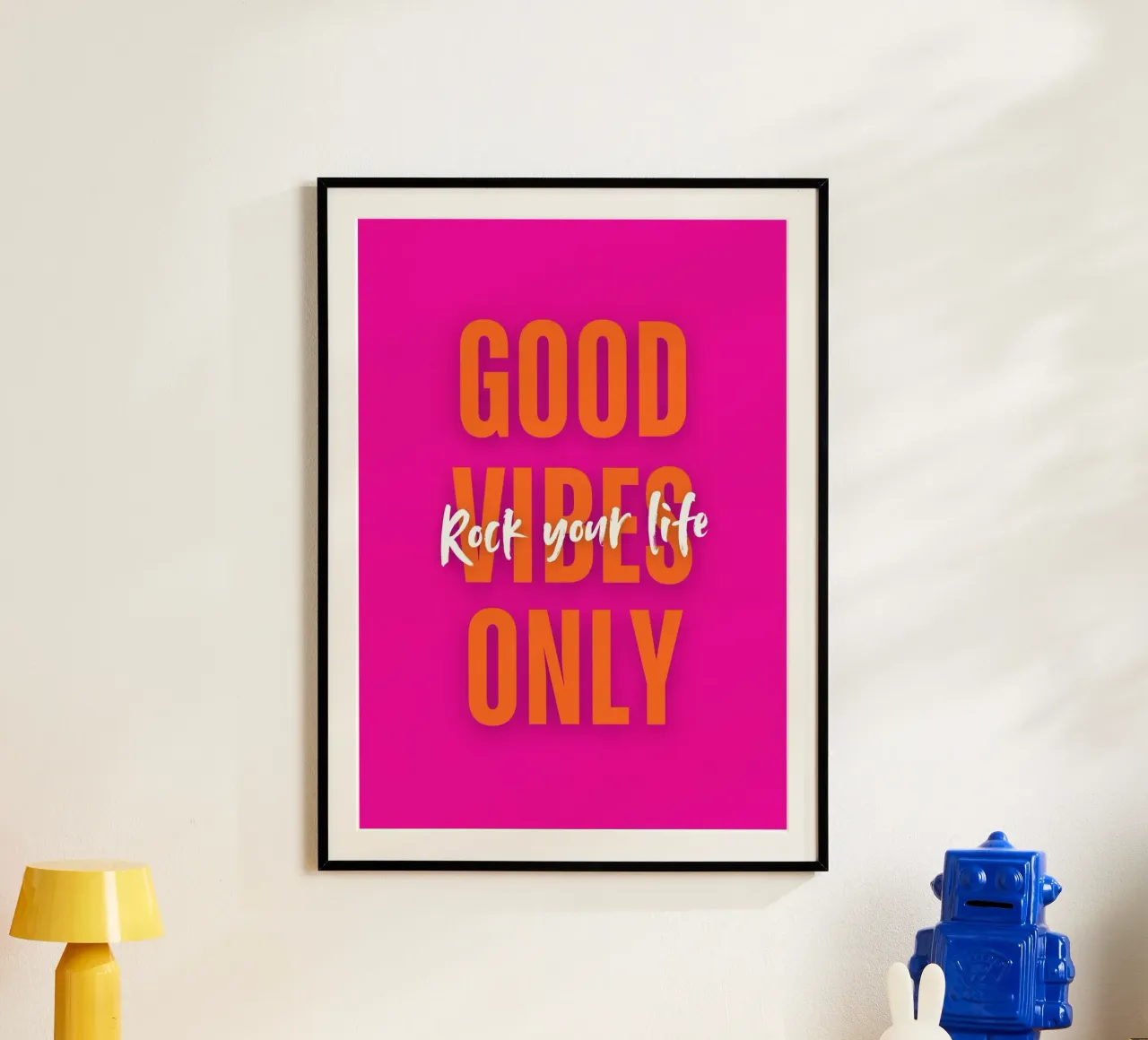 Good Vibes Only - Rock your life carta hahnemühle da DigiWunderwerk