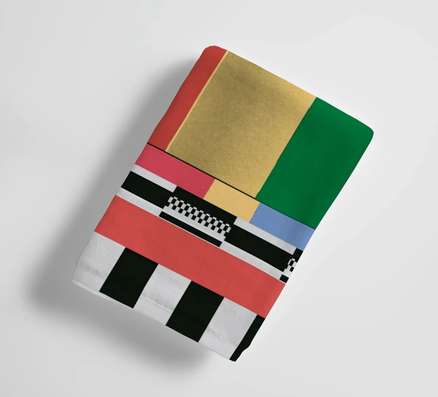 Glitches Muster 01 Handtuch von Little Dean