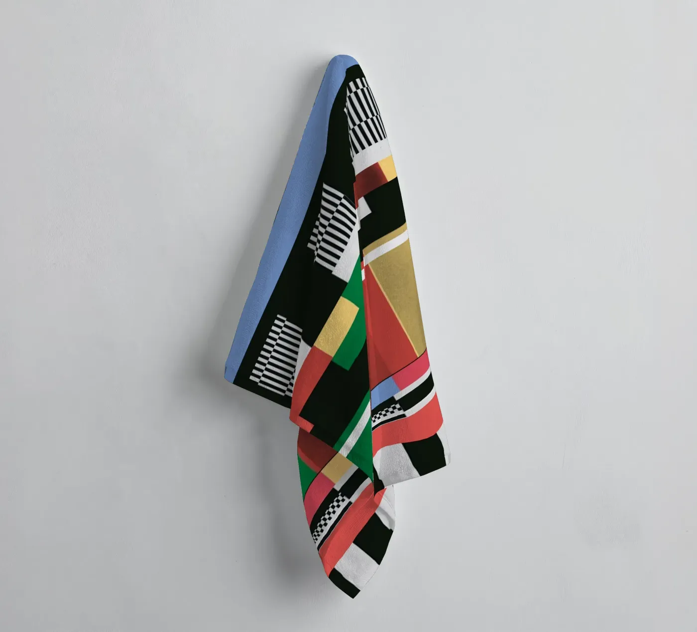 Glitches Muster 01 Handtuch von Little Dean