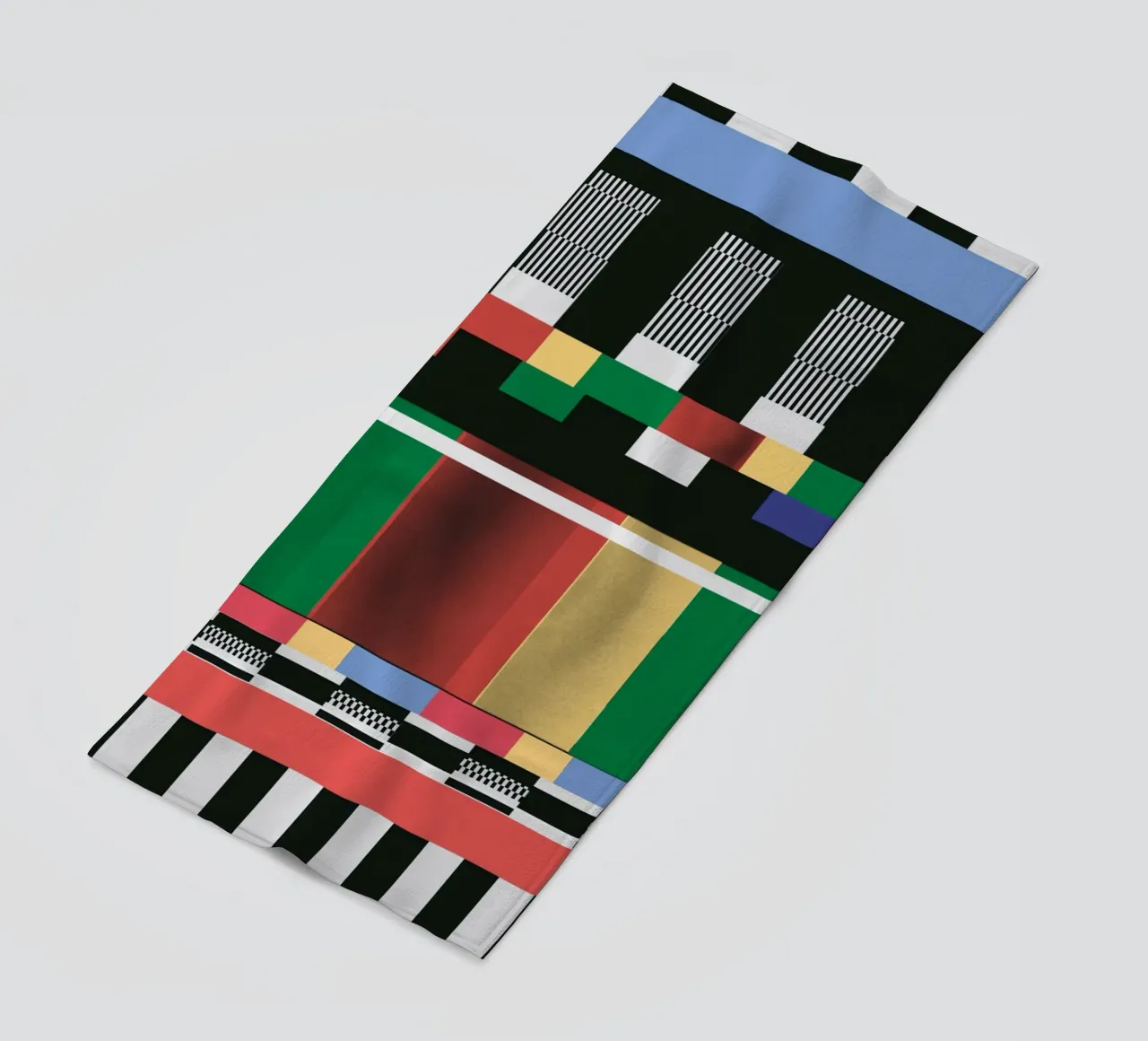 Storing patroon 01 strandhanddoek van Little Dean