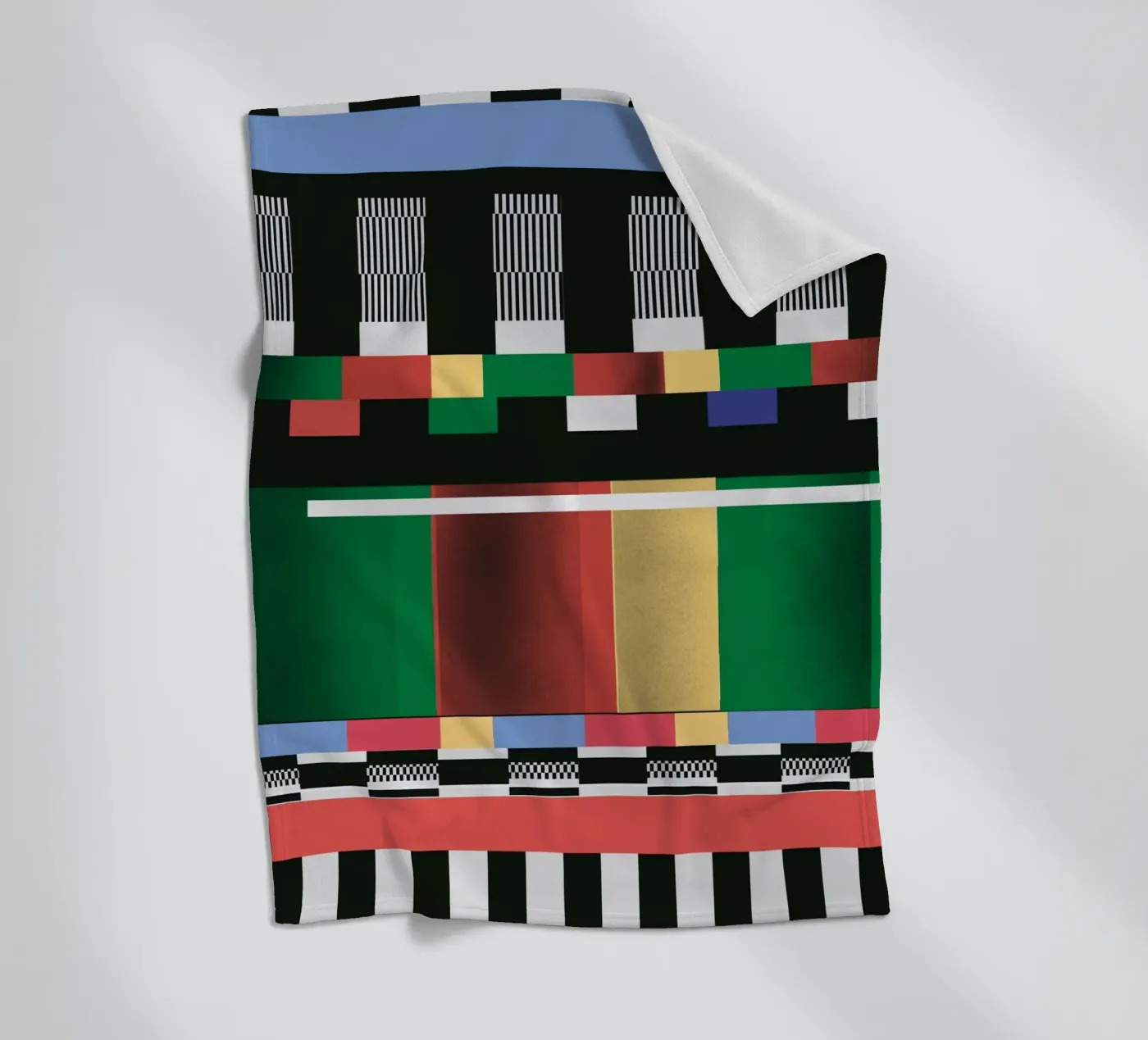 Storing patroon 01 fleecedeken van Little Dean