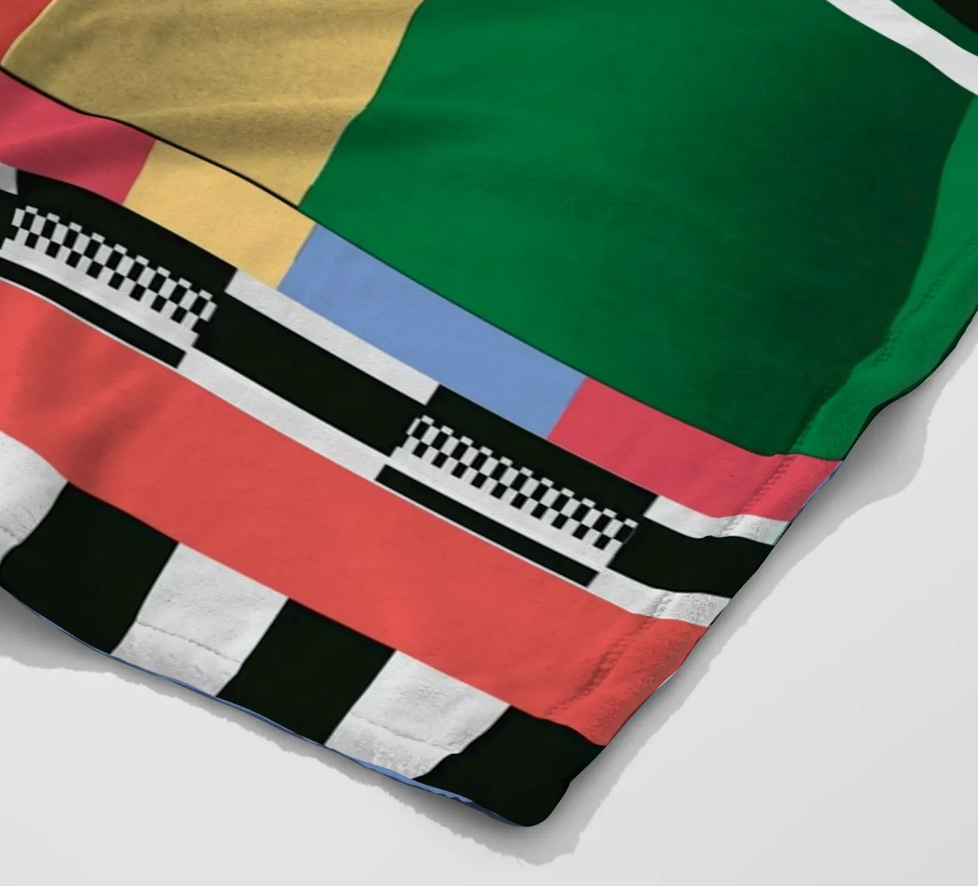 Storing patroon 01 fleecedeken van Little Dean