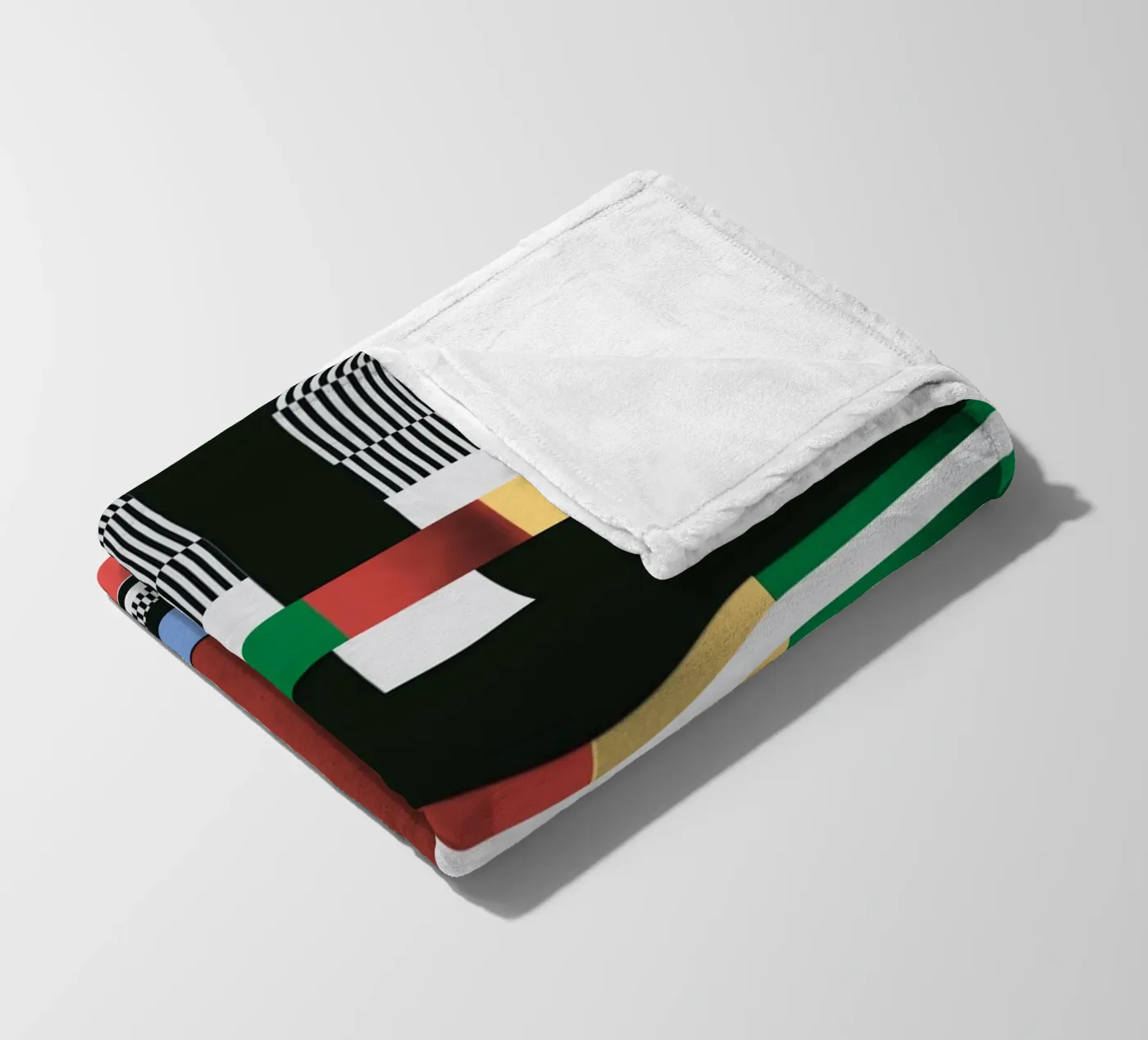 Storing patroon 01 fleecedeken van Little Dean