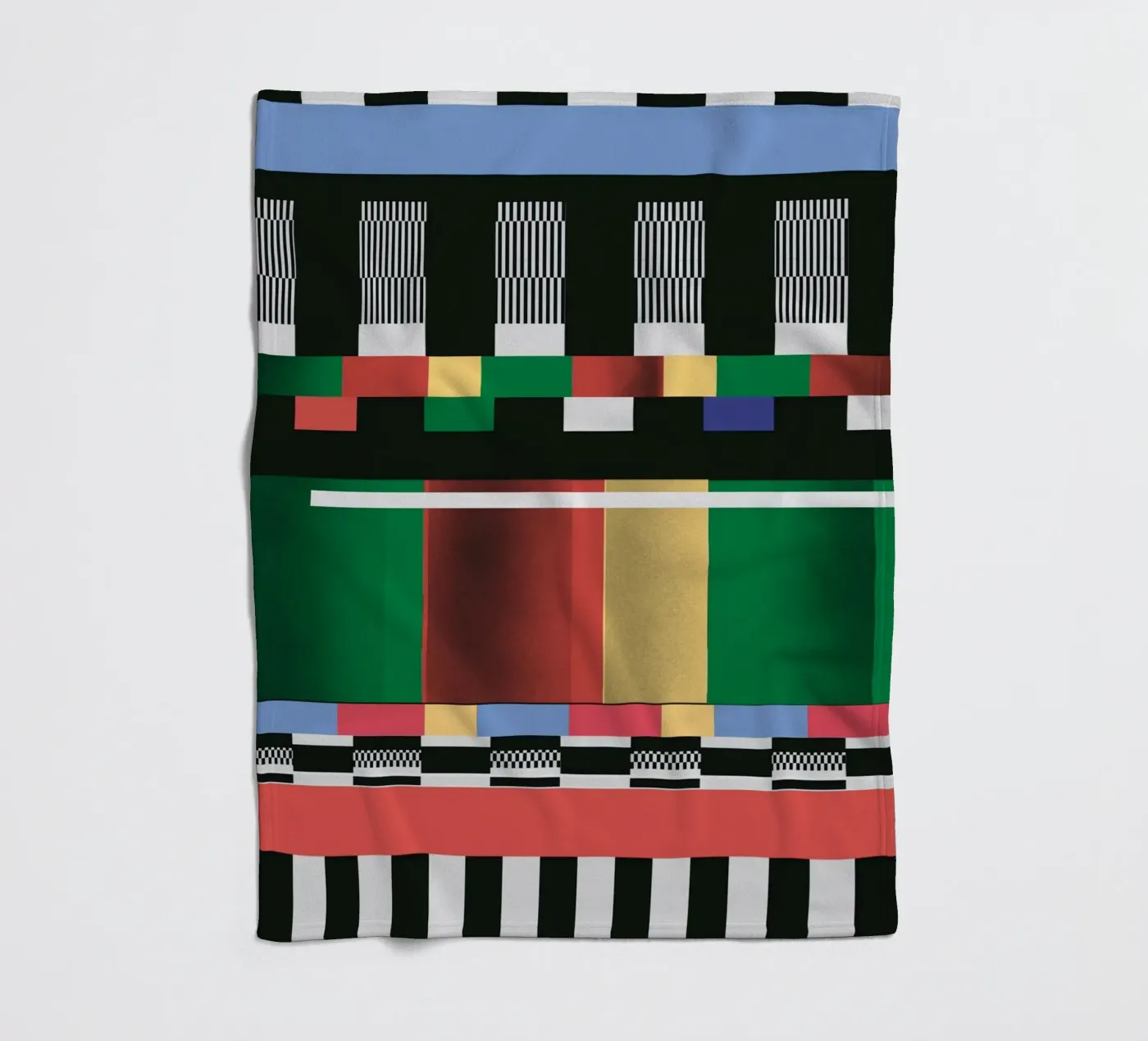 Storing patroon 01 fleecedeken van Little Dean