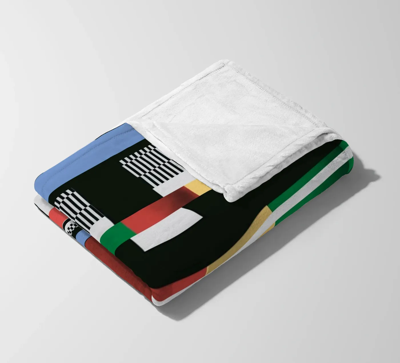 Storing patroon 01 fleecedeken van Little Dean