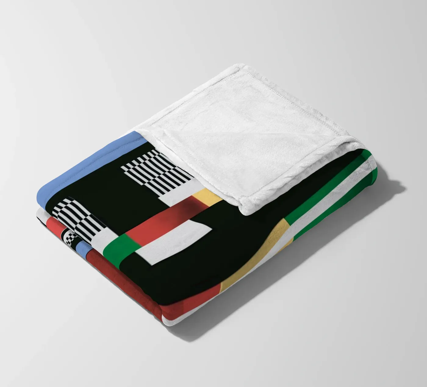 Storing patroon 01 fleecedeken van Little Dean