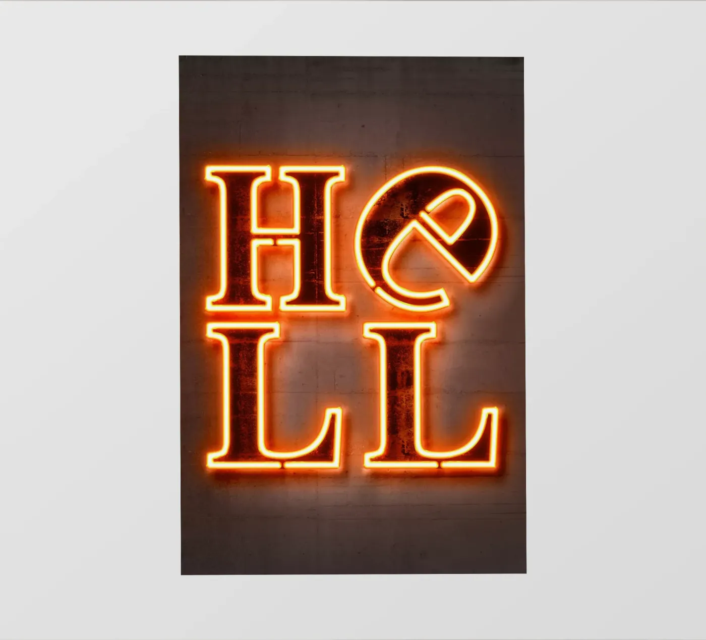 Hell film rétro-éclairé de Octavian