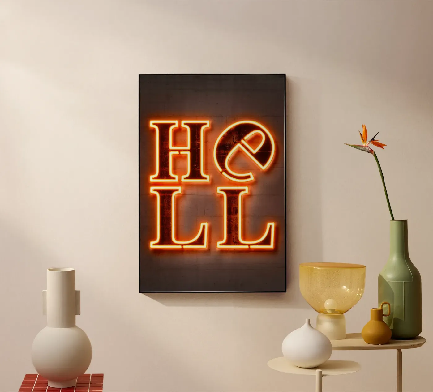 Hell Acryl-Glas von Octavian
