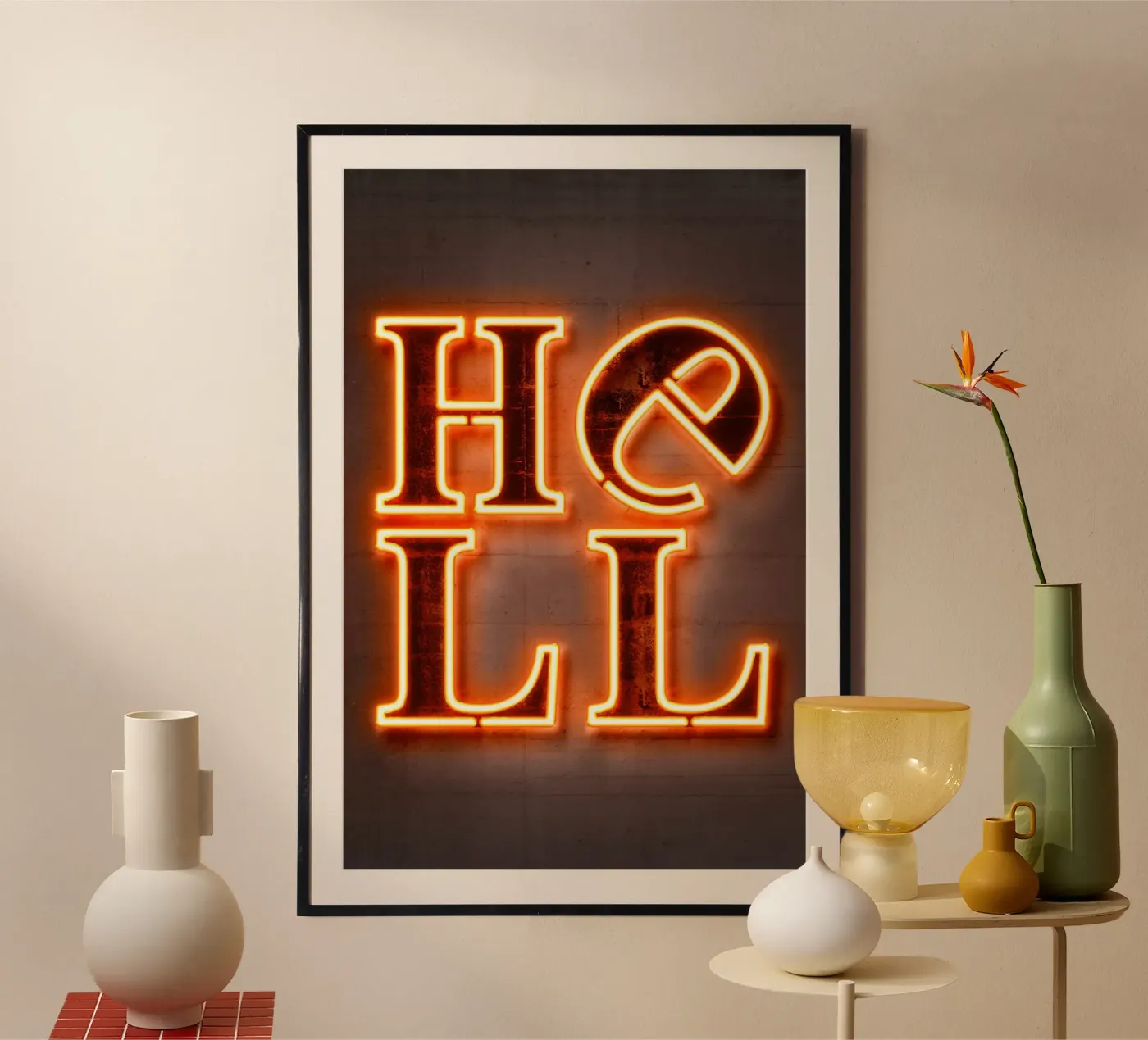Hell poster van Octavian