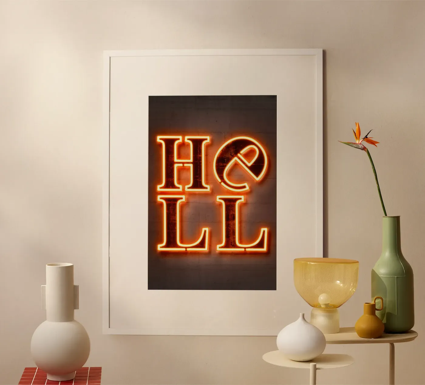 Hell poster van Octavian