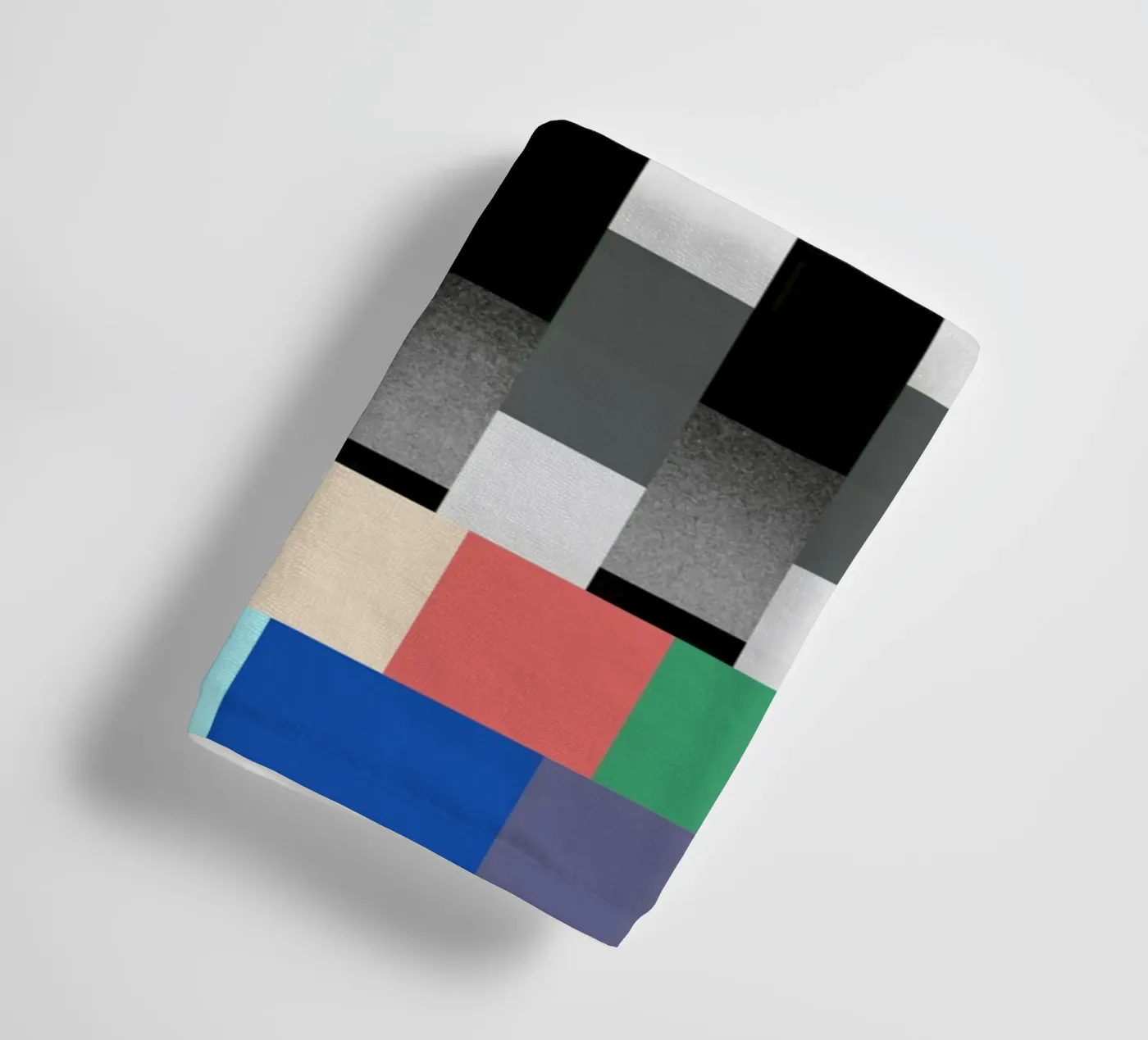 Glitches pattern 02 towel by Little Dean