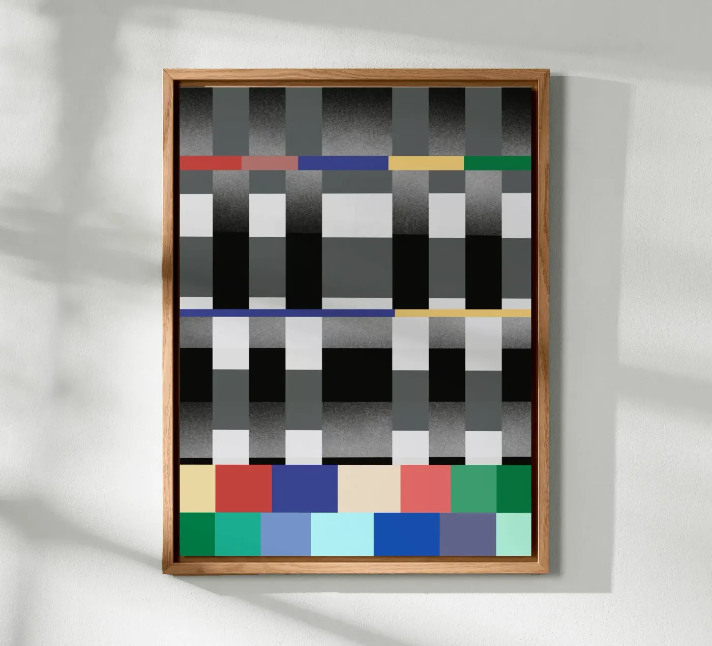 Glitches pattern 02 forex plate by Little Dean