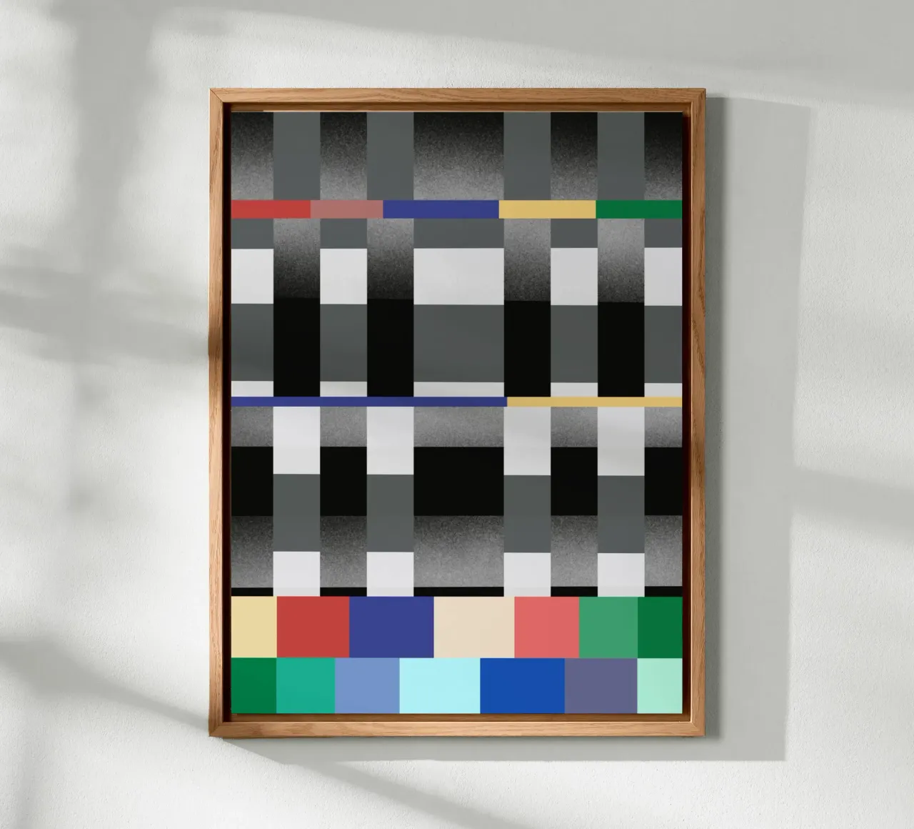 Glitches pattern 02 forex plate by Little Dean