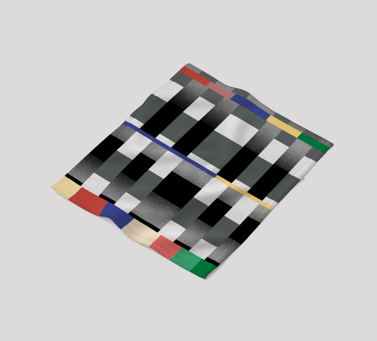 Glitches Muster 02 Fleecedecke von Little Dean