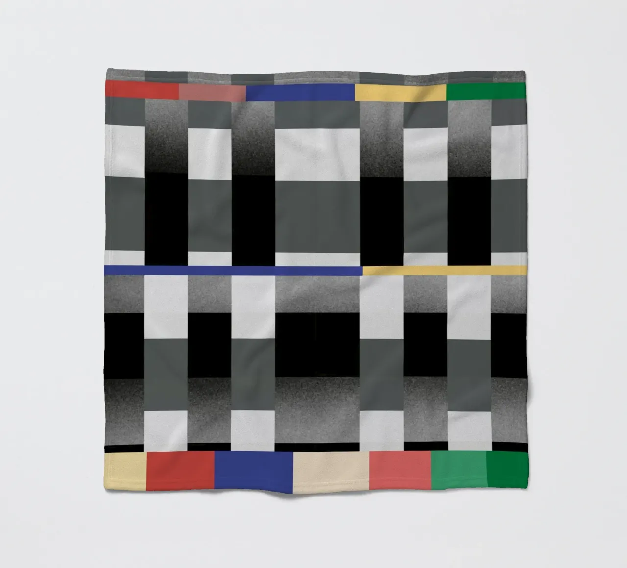 Glitches Muster 02 Fleecedecke von Little Dean