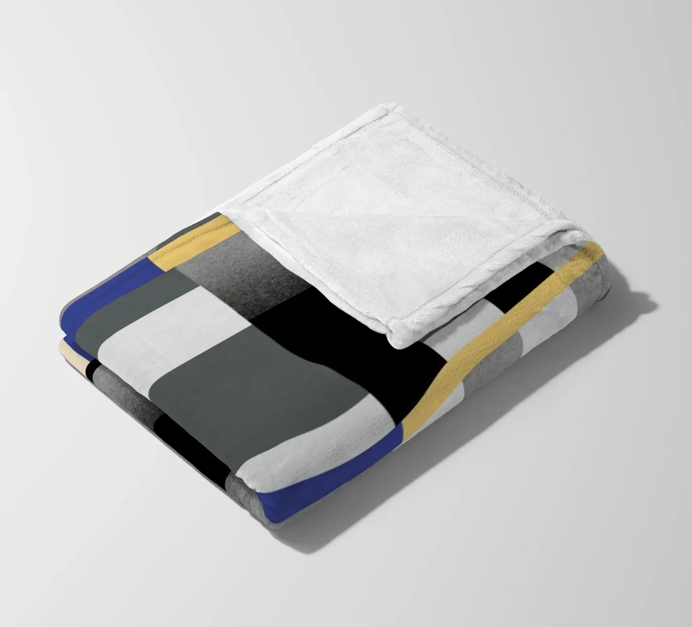 Modello Glitches 02 coperta in pile da Little Dean