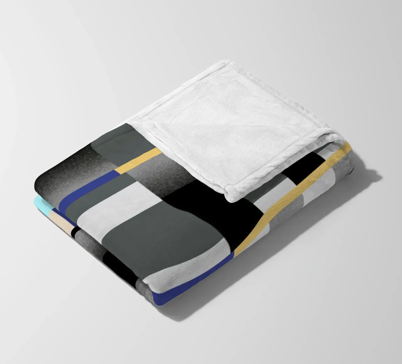 Glitches Muster 02 Fleecedecke von Little Dean