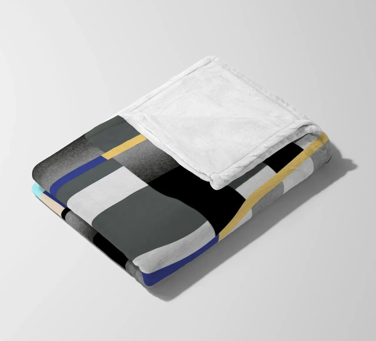 Glitches Muster 02 Fleecedecke von Little Dean