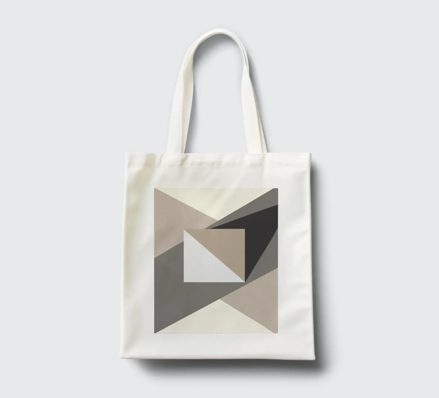 Zusammensetzung Quadrat Jutebeutel von Little Dean