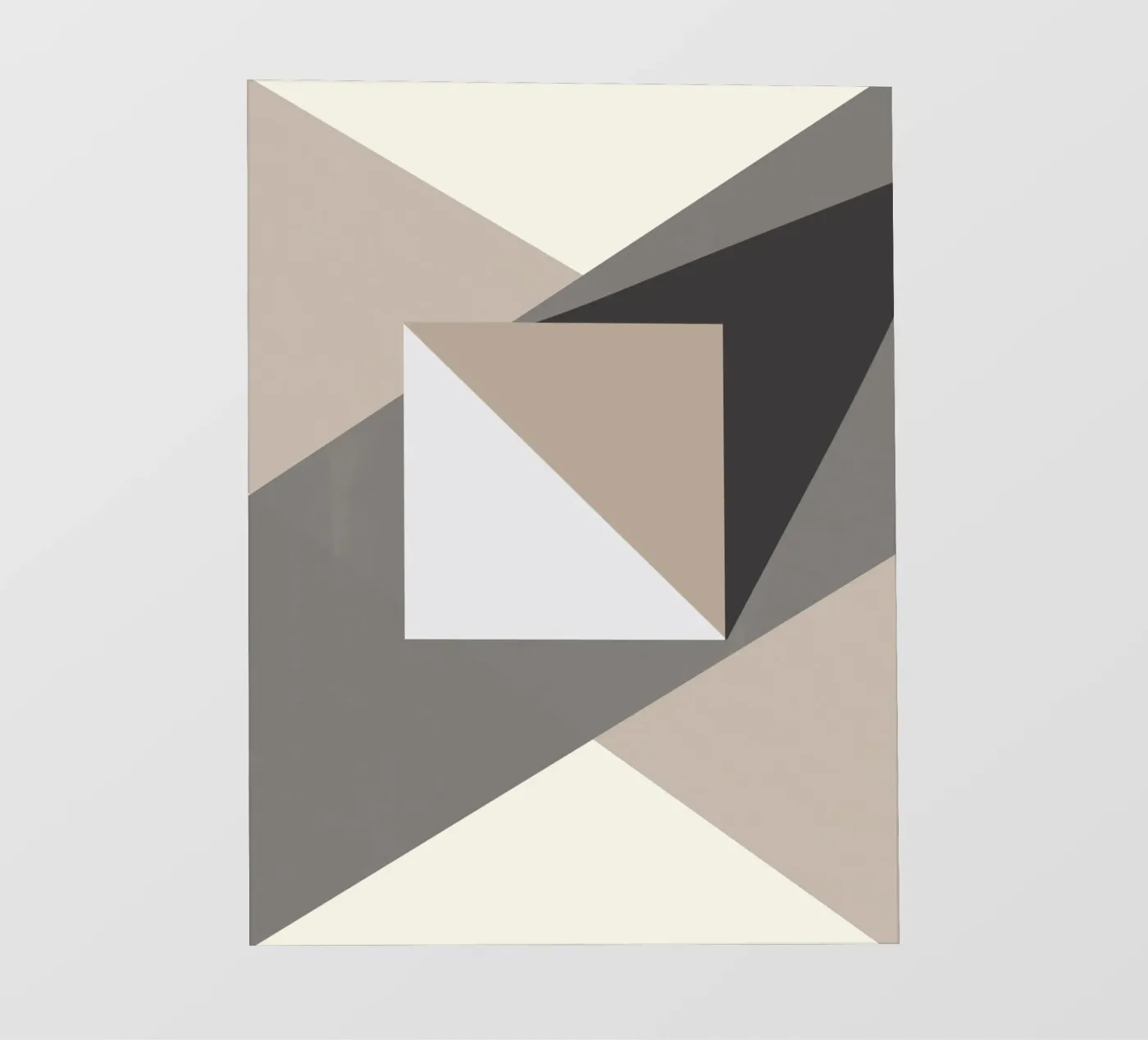 Composition square backlit folie van Little Dean