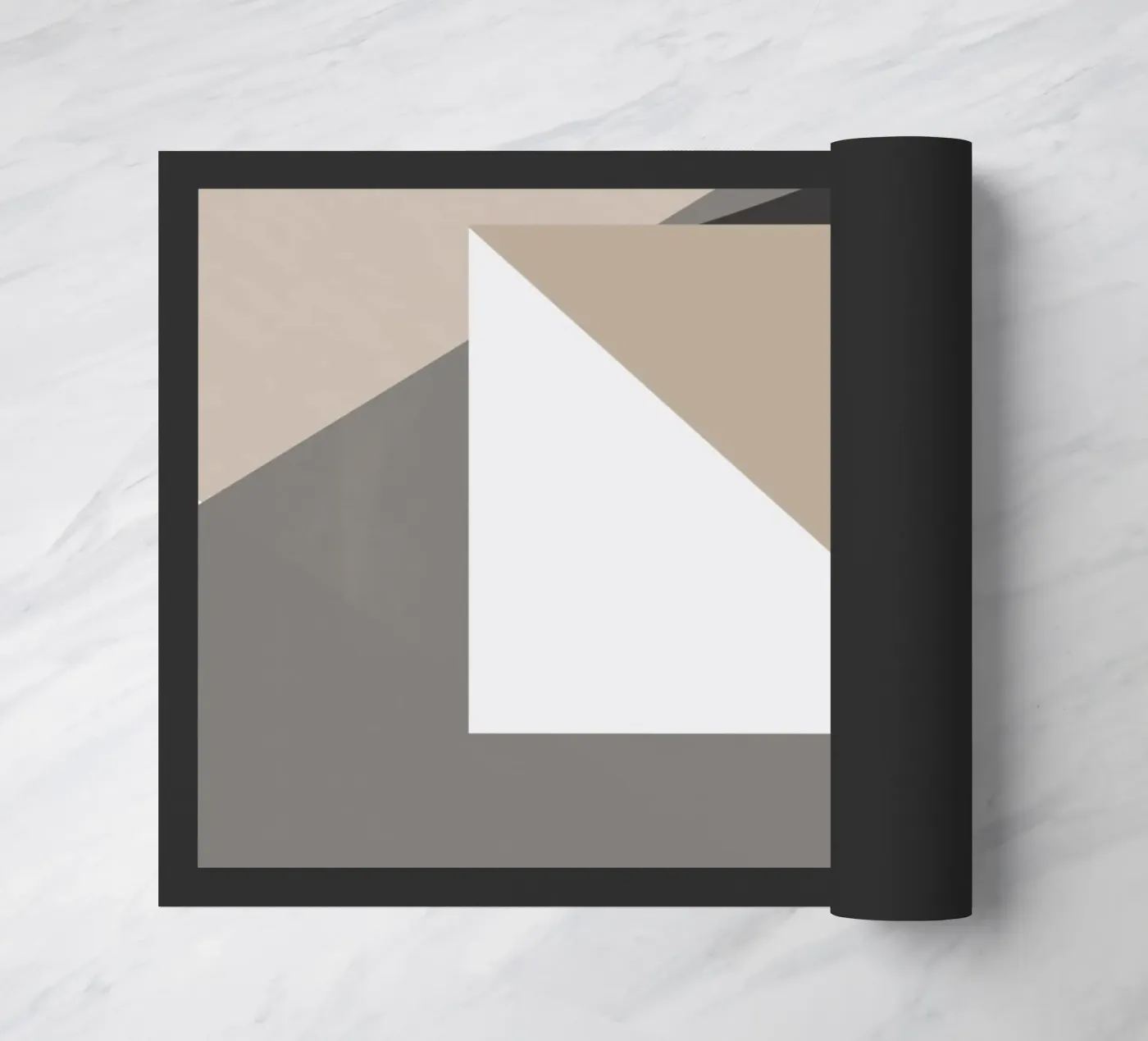 Composition square paillasson de Little Dean