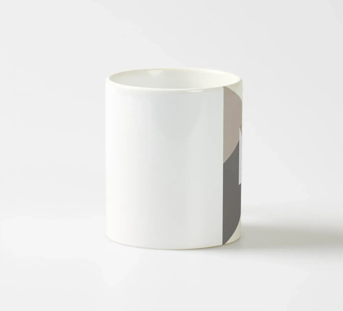 Composition square Keramik Tasse von Little Dean