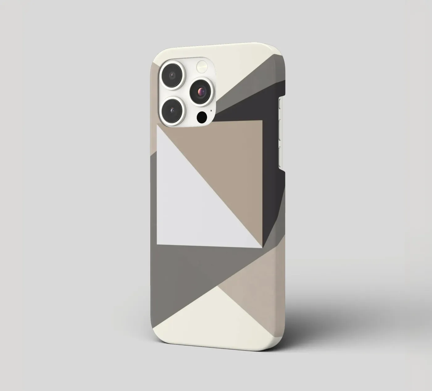 Composition square iphone case by Little Dean