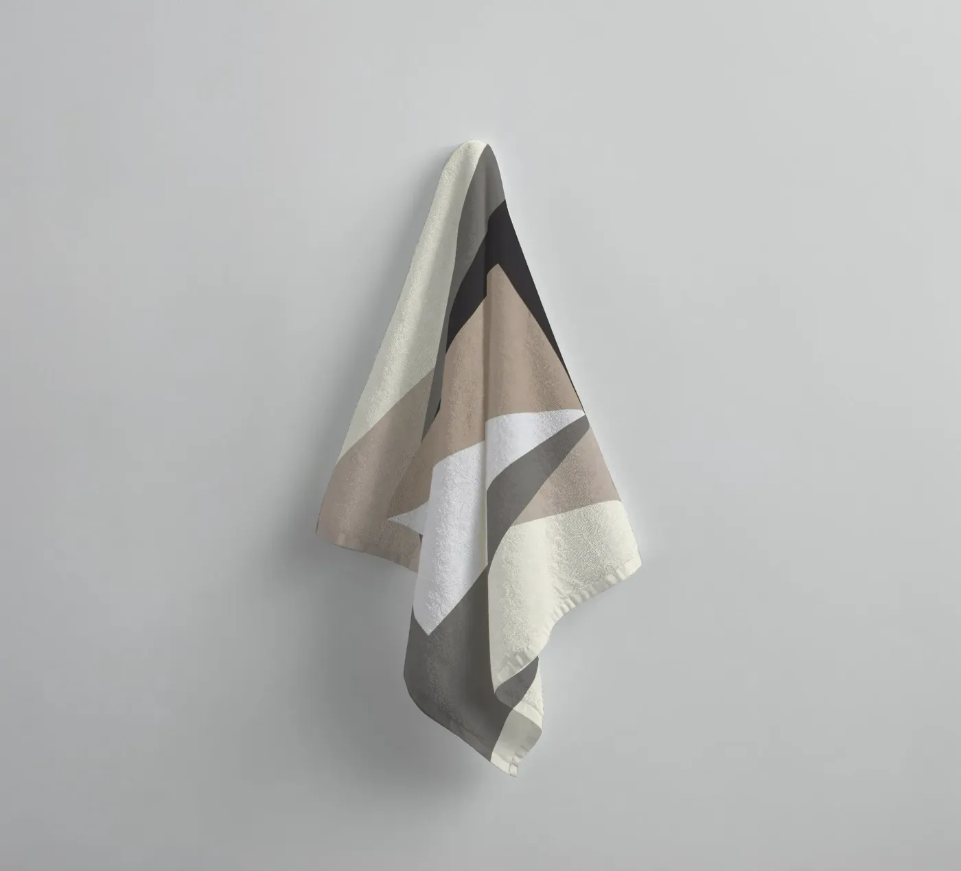 Composition carrée serviette de bain de Little Dean