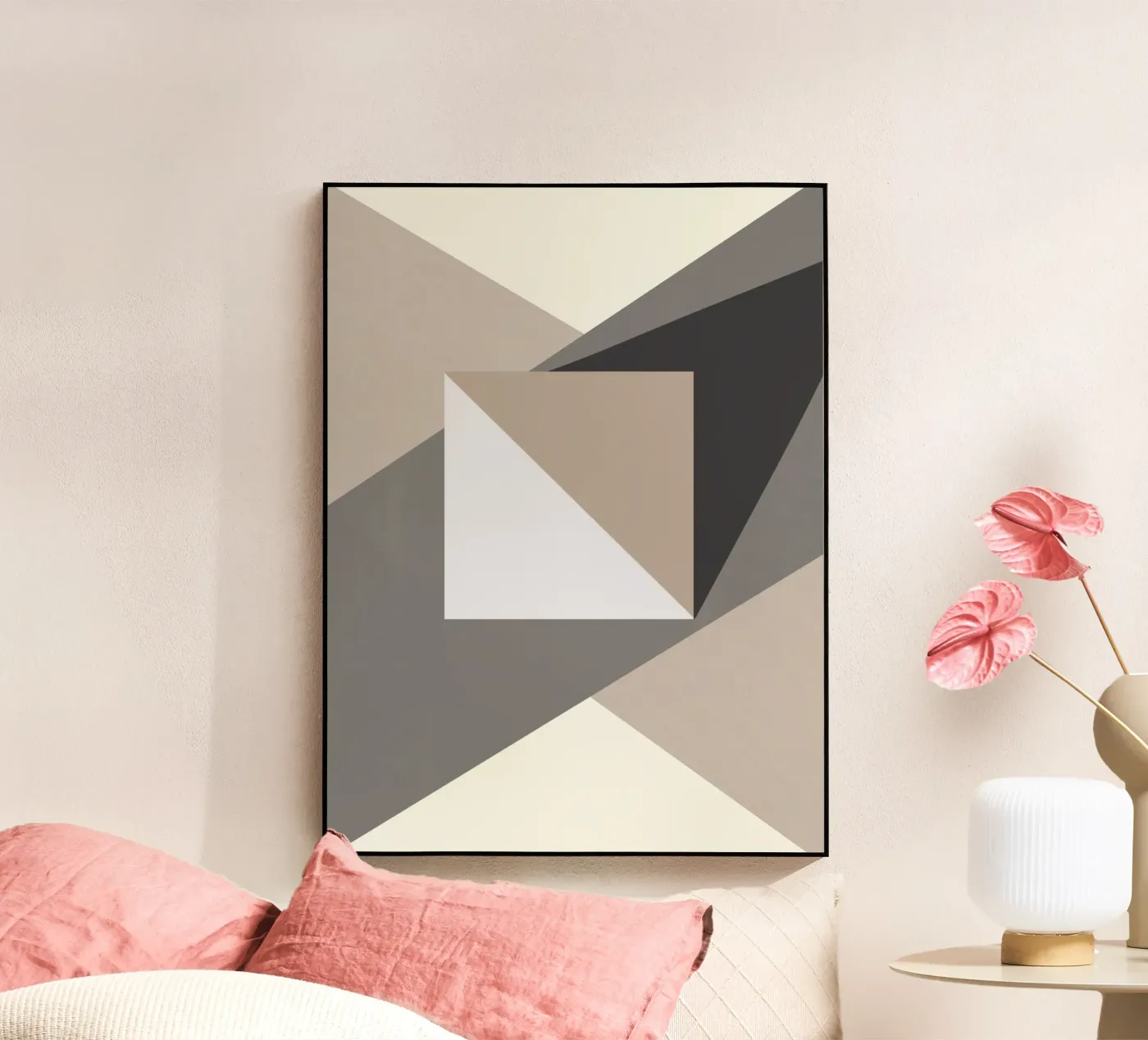 Zusammensetzung Quadrat Acryl-Glas von Little Dean