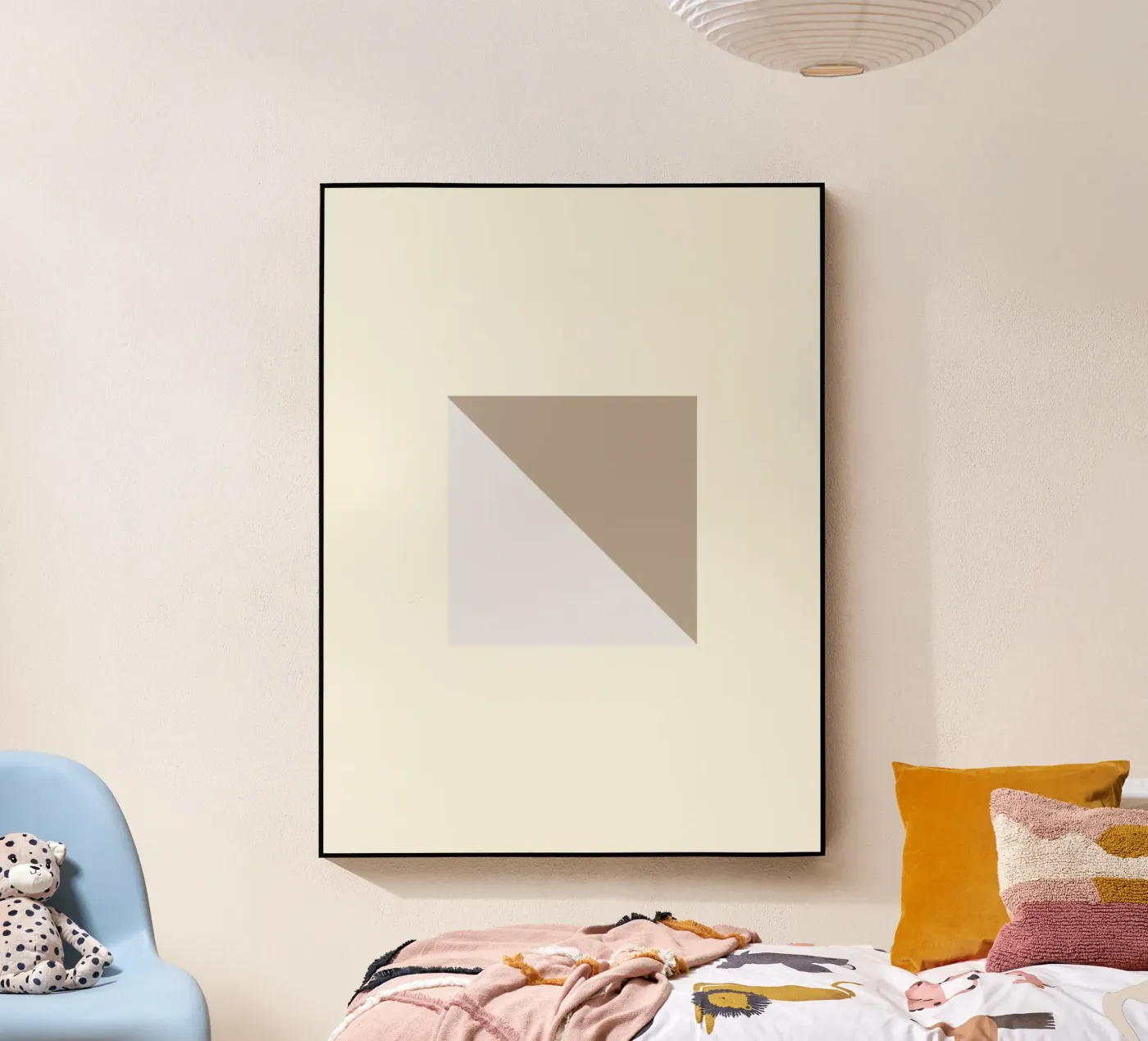 Beige minimale plexiglass da Little Dean