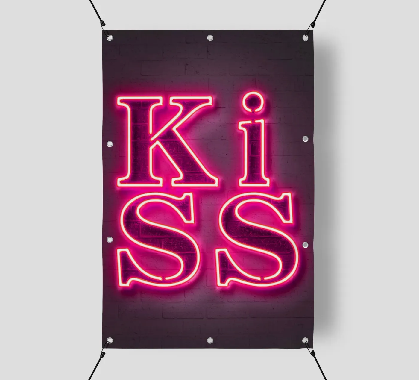 Kiss bâche pvc de Octavian