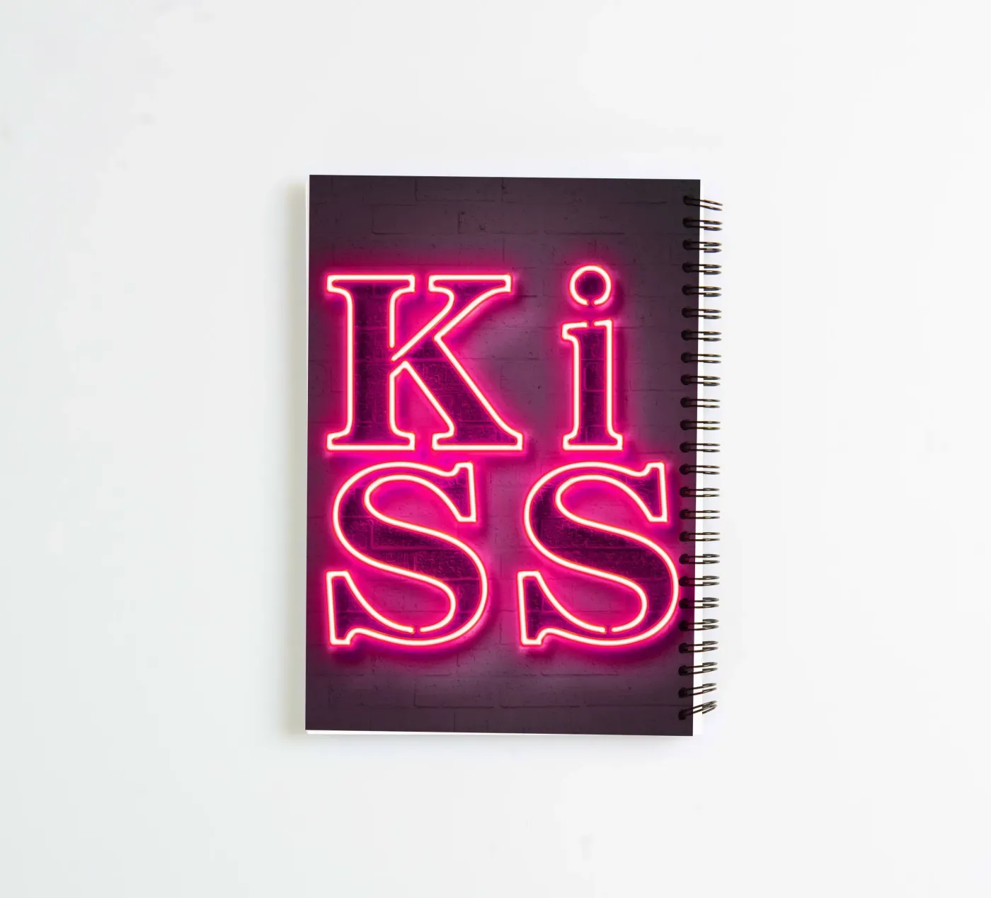 Kiss carnet à spirale de Octavian