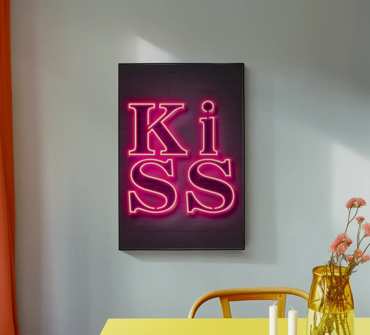 Kiss plexiglass da Octavian