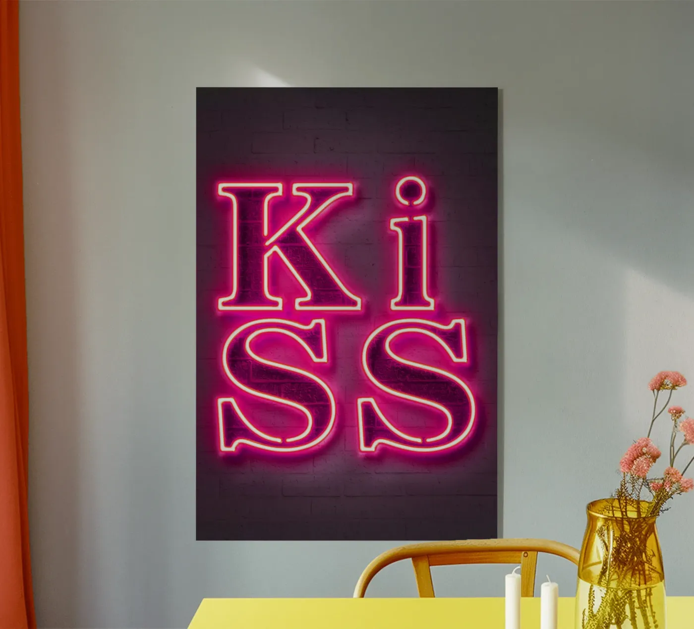 Kiss plexiglass da Octavian